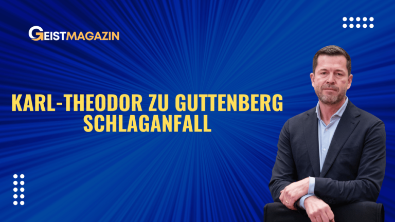 Karl-Theodor zu Guttenberg Schlaganfall