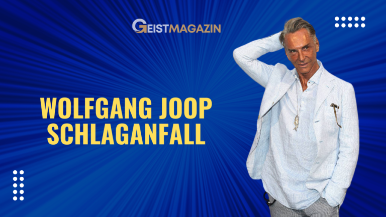 Wolfgang Joop Schlaganfall