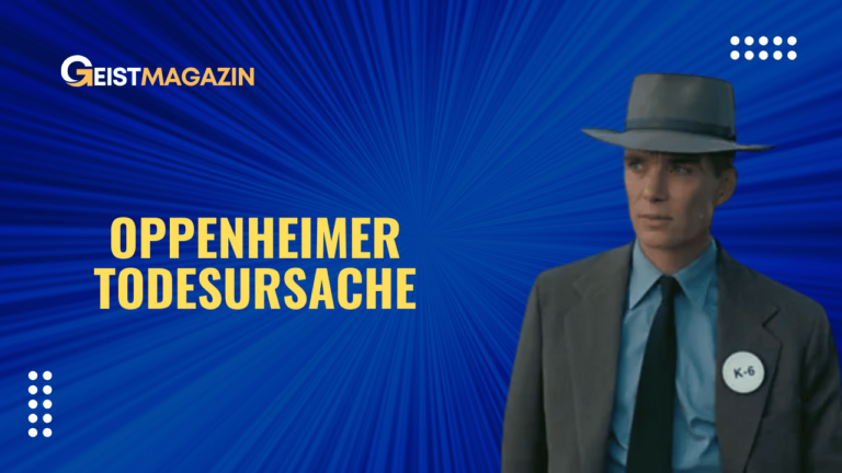 Oppenheimer Todesursache